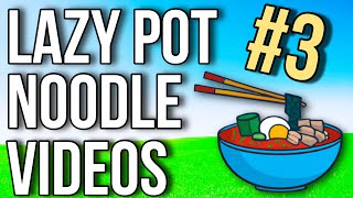 Lazy Pot Noodle Dorm Cooking ASMR Videos #3
