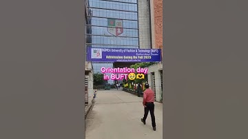 Orientation Day BUFT