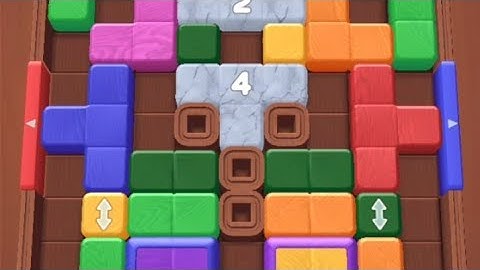 Wood Away Block Puzzle Level 74-75 Walkthrough Gameplay Android,iOS