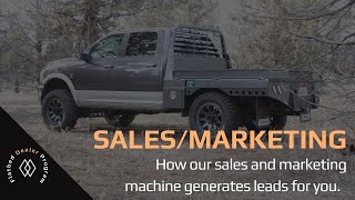 Sales and Marketing: Flatbed Dealer Program About Flatbed Dealer Program