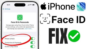 iPhone Face ID Fix After iOS 26 | Face ID Not Working | iOS Update Problem Solution