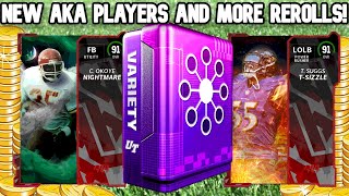 NEW AKA PLAYERS COMING! DID THE TRAINING VARIETY PACK GET NERFED?! MADDEN 23 ULTIMATE TEAM!