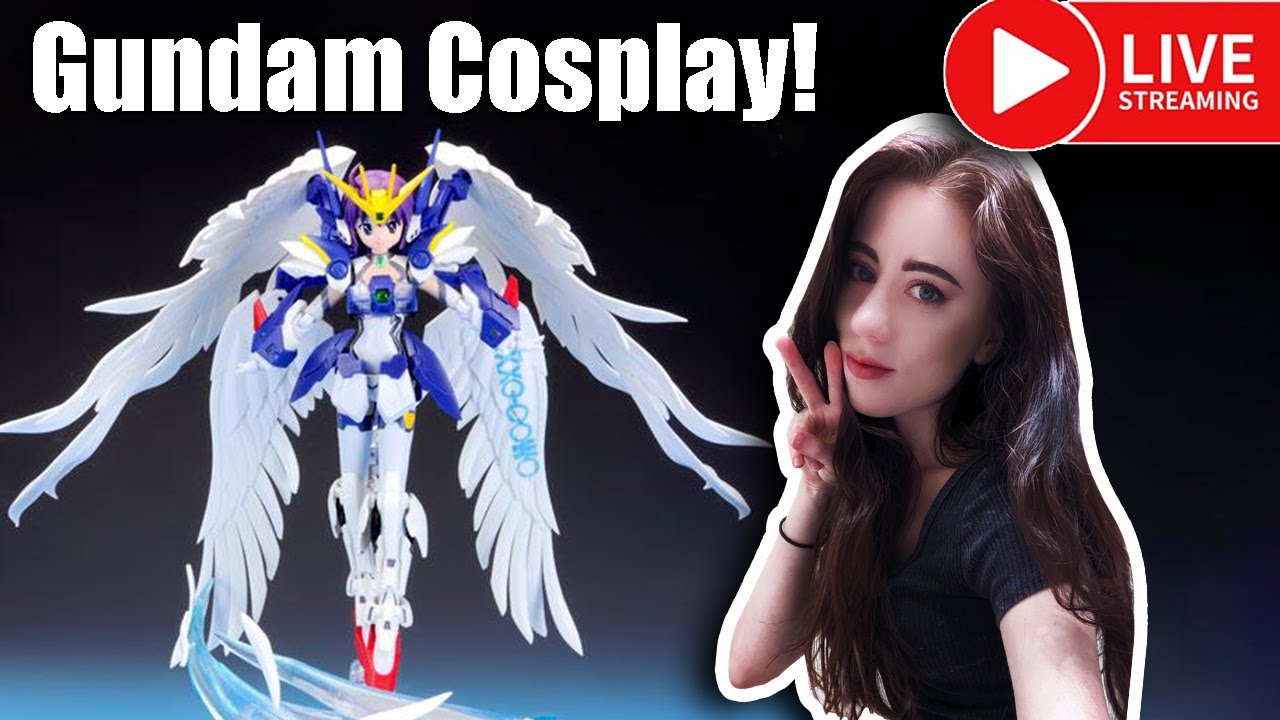 Armor Girls Project MS Girl Wing Gundam Zero Cosplay (Episode 3) Live Crafting Stream