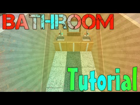 Roblox Building Tutorial Bathrooms Best 2015 Commentary Youtube