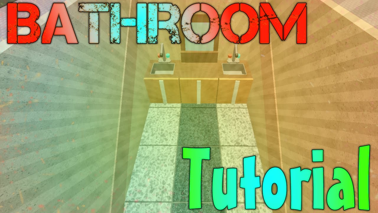 Roblox Building Tutorial Bathrooms Best 2015 Commentary Youtube - best roblox games 2015