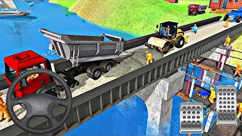 Train Bridge Construction - Railroad Building - Bridge Construction Simulator - #1 Android Gameplay