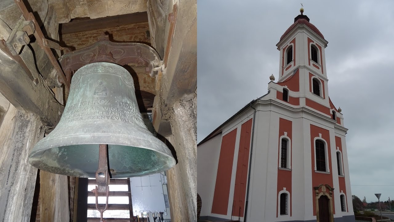 VÖRÖSBERÉNY (H), A katolikus templom harangjai/Die Glocken der katholischen Kirche