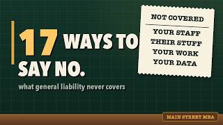 General Liability Insurance: What It Covers, What It Never Covers