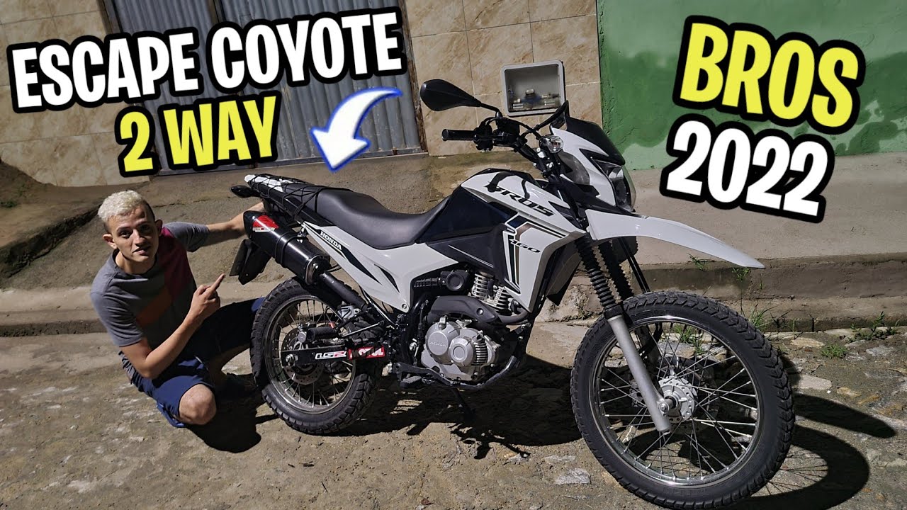 COLOQUEI O ESCAPE COYOTE 2 WAY NA BROS 160 2022