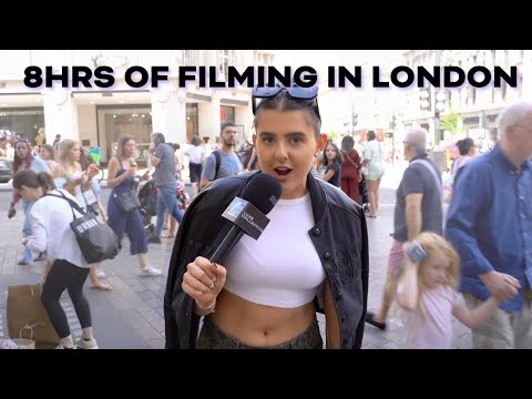 Filming Street interviews with STRANGERS in London | Life at Luxe Bonus ep