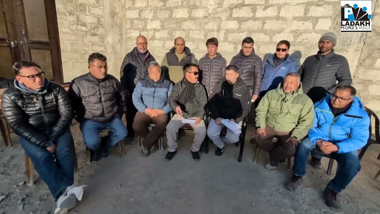 Leh-Kargil Transporter delegation met Chief Secretary UT Ladakh with various issues 