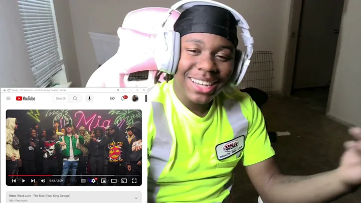 Anella Herim - Lock N Key(Lowkey Visualizer) REACTION! FIRST EVER REACTION!