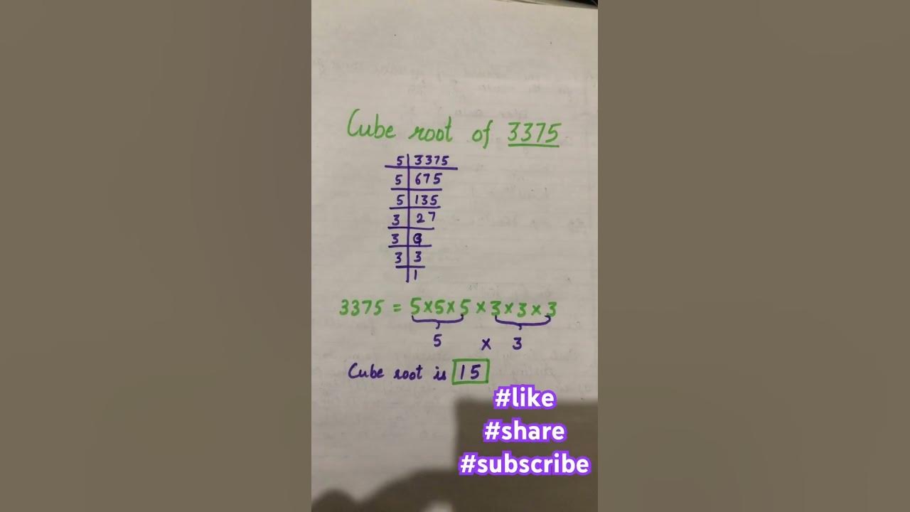 cube-root-of-3375-maths-everydaymaths-mathslover-class7maths-youtube