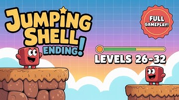Jumping Shell Levels 26-32 Walkthrough & Ending | Full Puzzle Guide & Gameplay