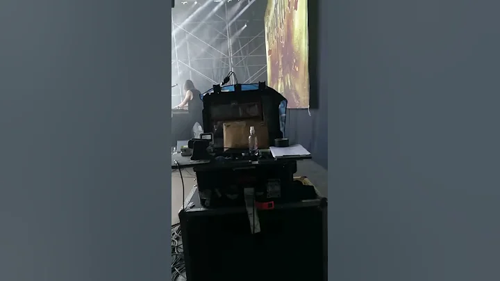 Evergrey backstage in Gothenburg festival