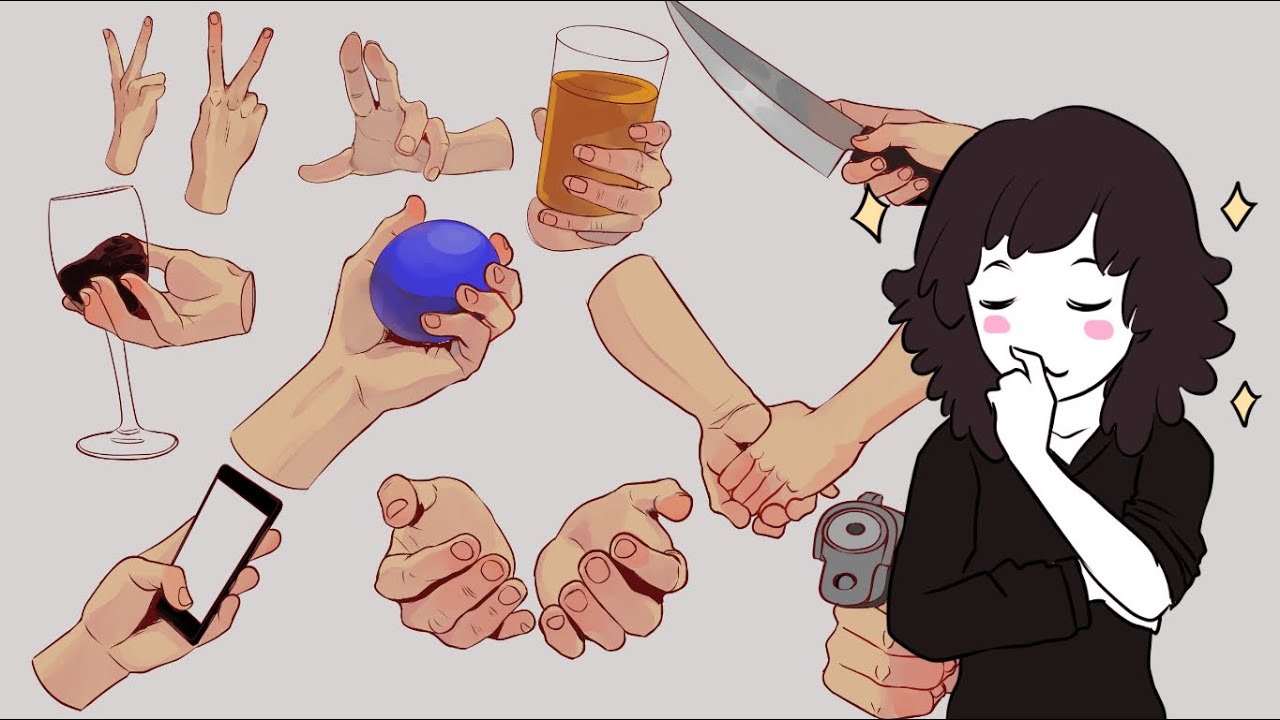 Saia desse vídeo sabendo DEFINITIVAMENTE como desenhar mãos  | Em Qualquer Posição