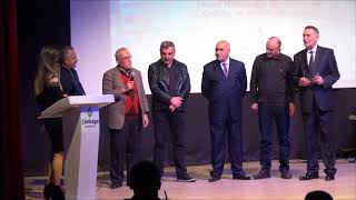 Emektar Sanatçımız Hüseyin Yorulmaz A Plaket Takdimi.