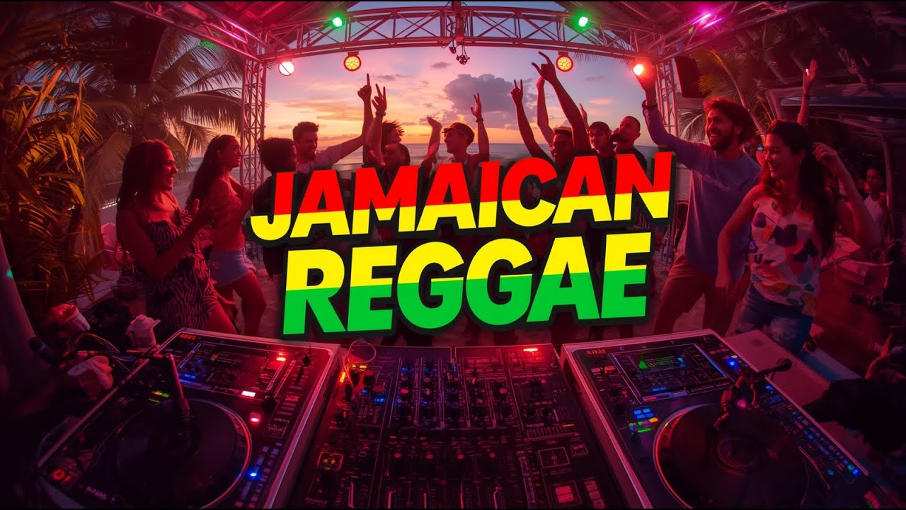 Relaxing Reggae Mix 2025 🌴 | Tropical Island Vibes for Calm & Positive ...