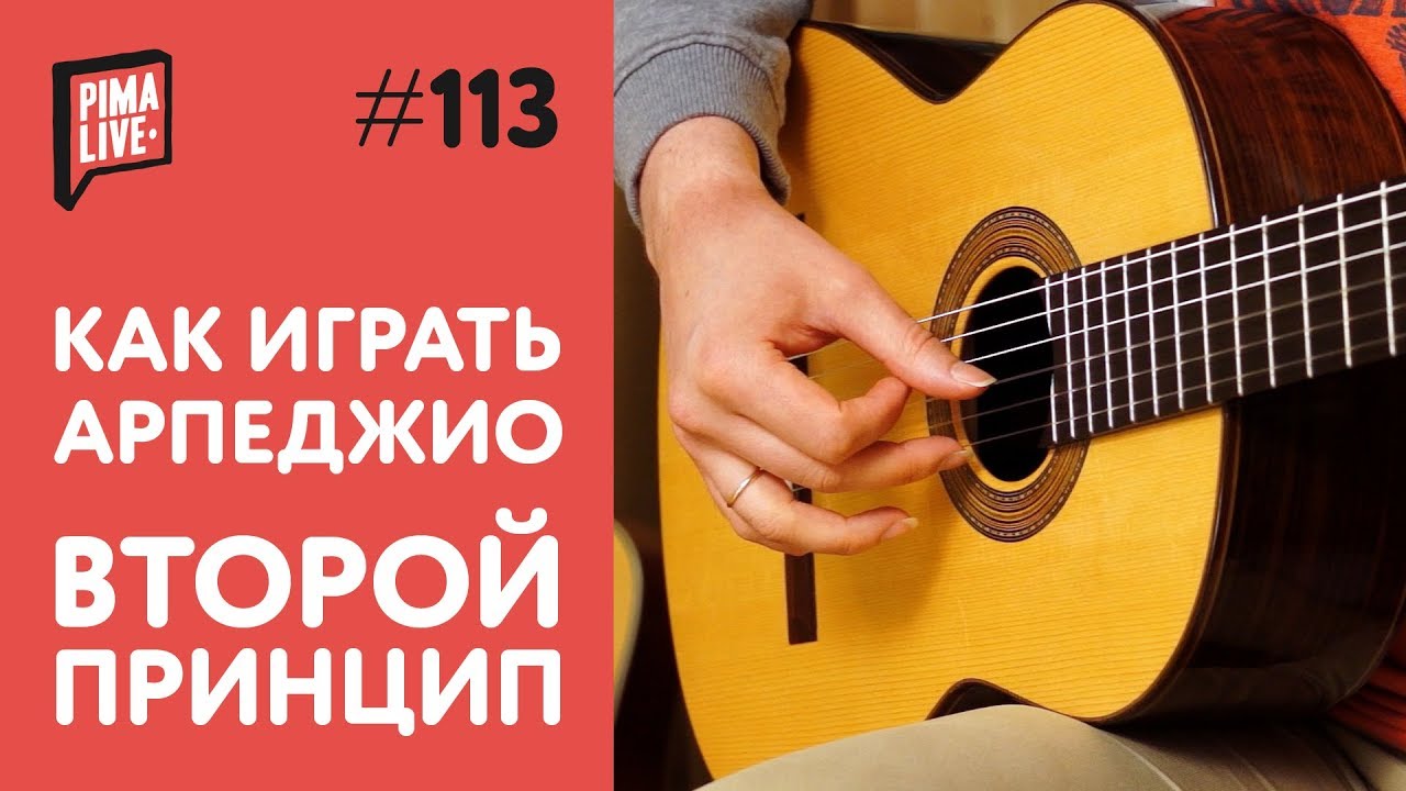 Как правильно играть Перебор/Арпеджио на Гитаре | 2-й принцип - YouTube