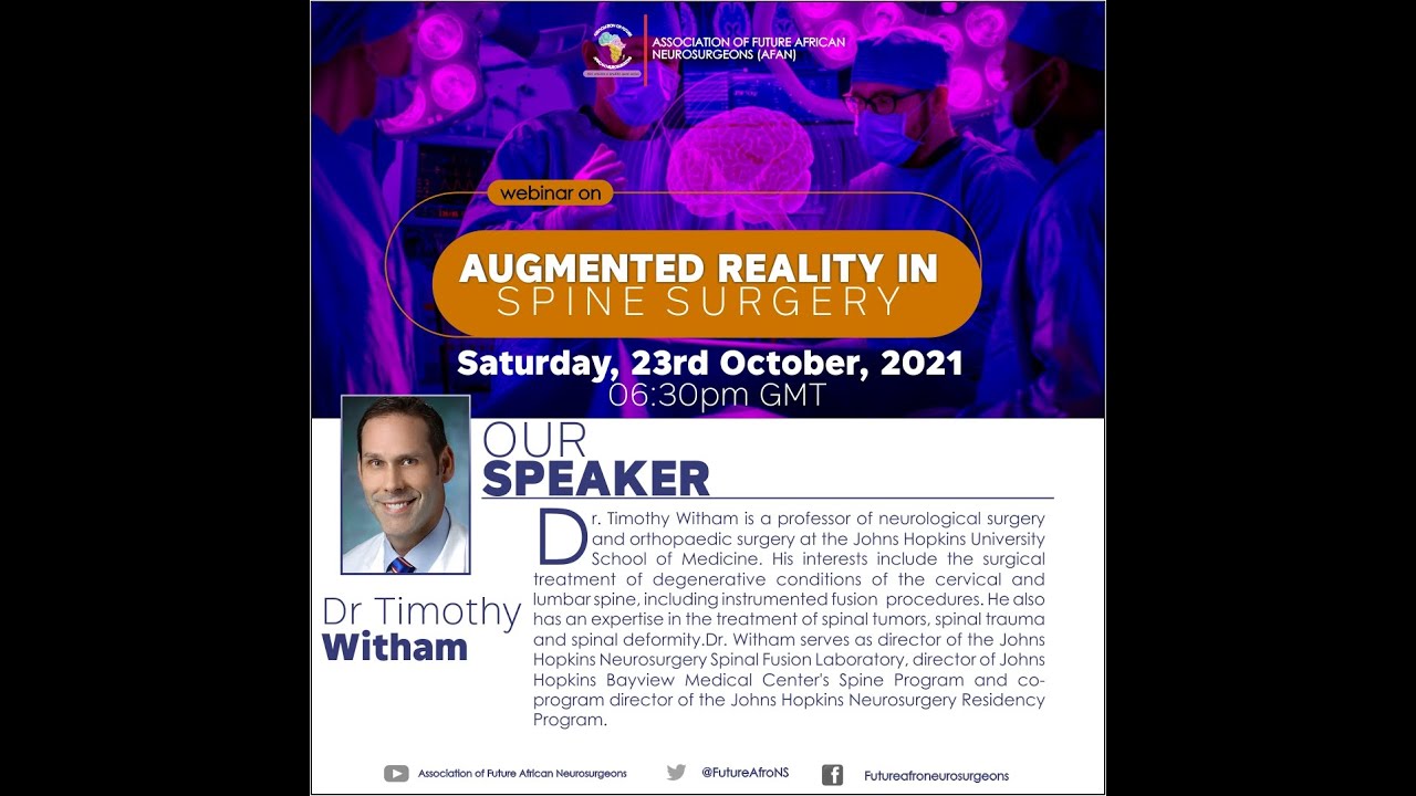 Augmented Reality In Spine Surgery - YouTube