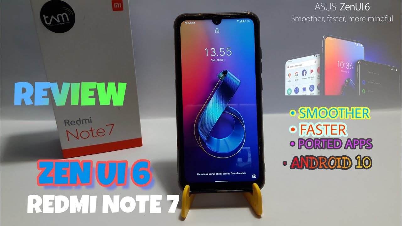 [Review] Rom ZenUi 6 Tested Redmi Note 7