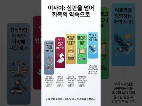 지친 당신에게 새 힘을! 이사야서의 약속