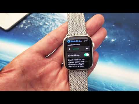 Video: Kā izslēgt skaņas Apple Watch: 9 soļi (ar attēliem)