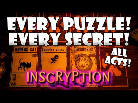 All Puzzles and Secrets in Inscryption! All Acts!
