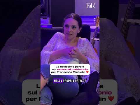 Video Francesca Michielin parla del futuro marito, matrimonio e di adozione il 09-06-2026