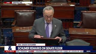 ELECTION, DEFENSE BILL & CHECKS: Schumer's FULL REMARKS on Senate floor