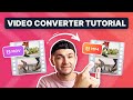 Convert videos ONLINE for FREE - Tutorial (EASY)