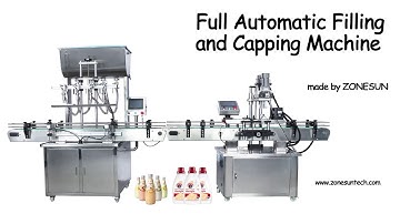 How to use the Full Automatic Filling  and Capping Machine