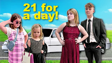 Letting Our KIDS Turn 21 for 24 HOURS! (bad idea)