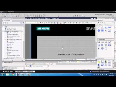 VÍDEO 3 - CONEXIÓN DE HMI  SIMATIC - TP700