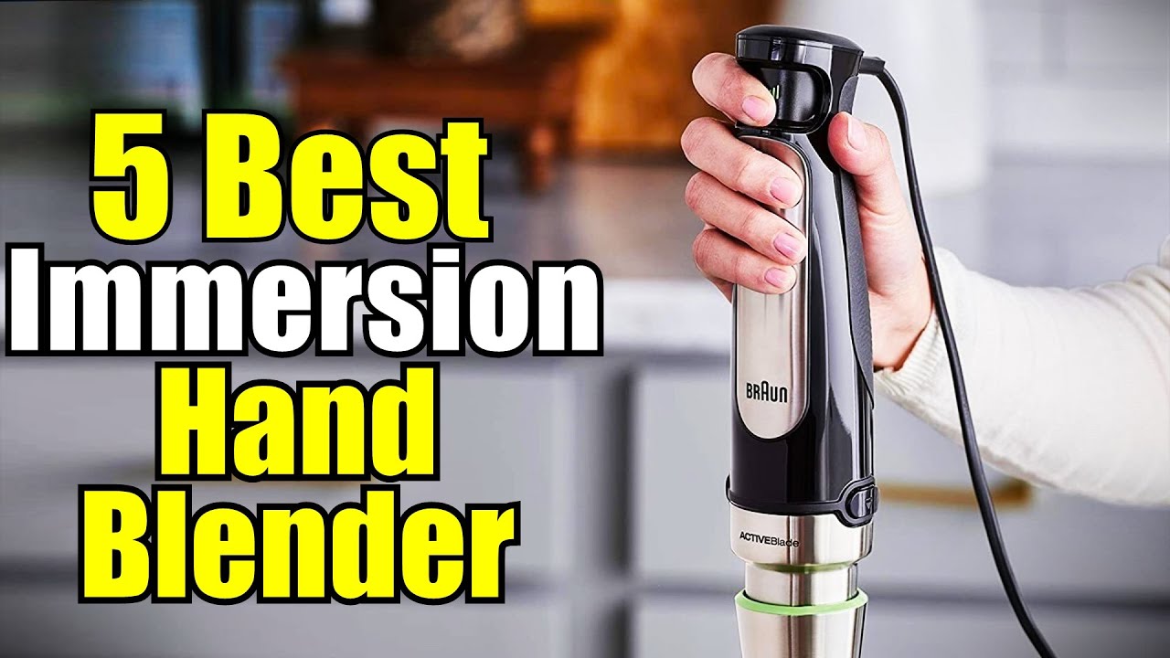 11 Best Immersion Blenders 2023