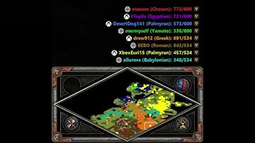 AOE DE Mini Map NR 30 Timelapse