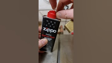 How to open Zippo Lighter Fluid the easy way