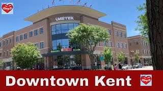 Walking around Downtown Kent, Ohio - @NingD