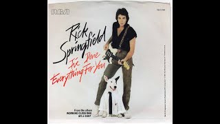 I've Done Everything For You - Rick Springfield