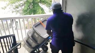 LESSONS LEARNED: Setup dolly for stairs usage.