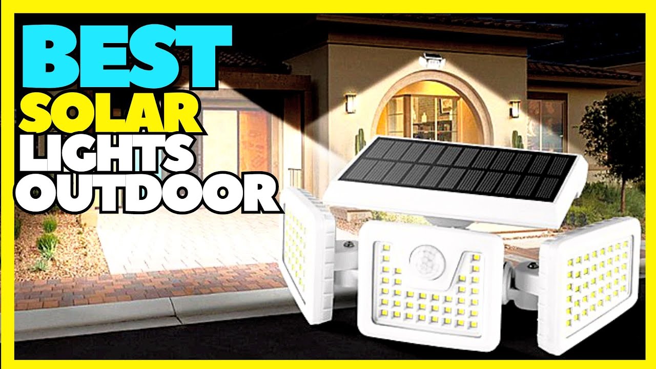 Top 5 Best Solar Lights Outdoor With Motion Sensor 2023 YouTube