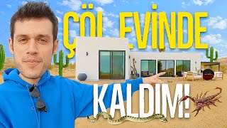 AMERİKA'DA GECE ÇÖL EVİNDE KALDIK!