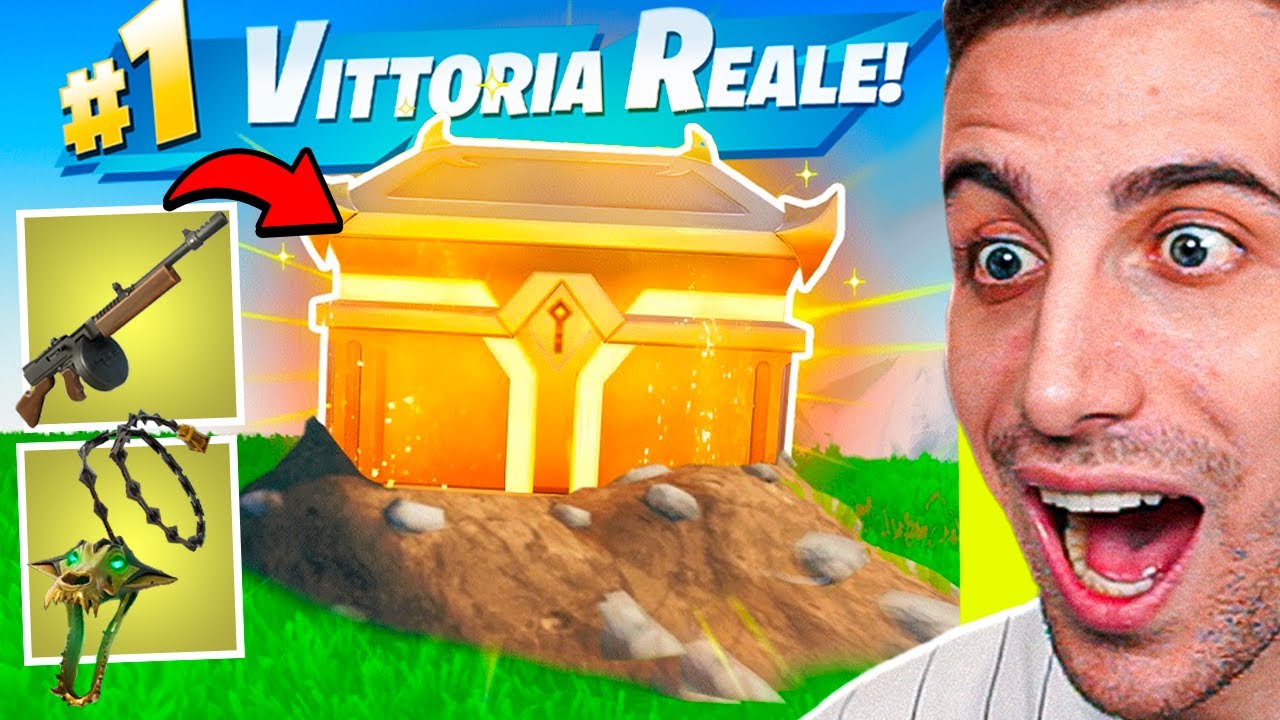 Gioco con SOLO il LOOT delle NUOVE GOD CHEST e VINCO la Partita! Stagione 2 Capitolo 5 Fortnite ITA!