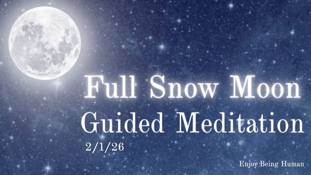 Full Snow Moon Meditation: February 2026 Heart-Centered Guided Practice