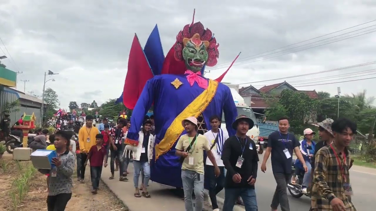 ទានព្រះវស្សា វត្តសូរភី 2024 ទីងមោងយក្ស ធំធំណាស់ ទីងមោងមនុស្សក៍ធំៗដែរ 💯ទីងមោងស្រុកស្អាង ៚Ting Mong🇰🇭