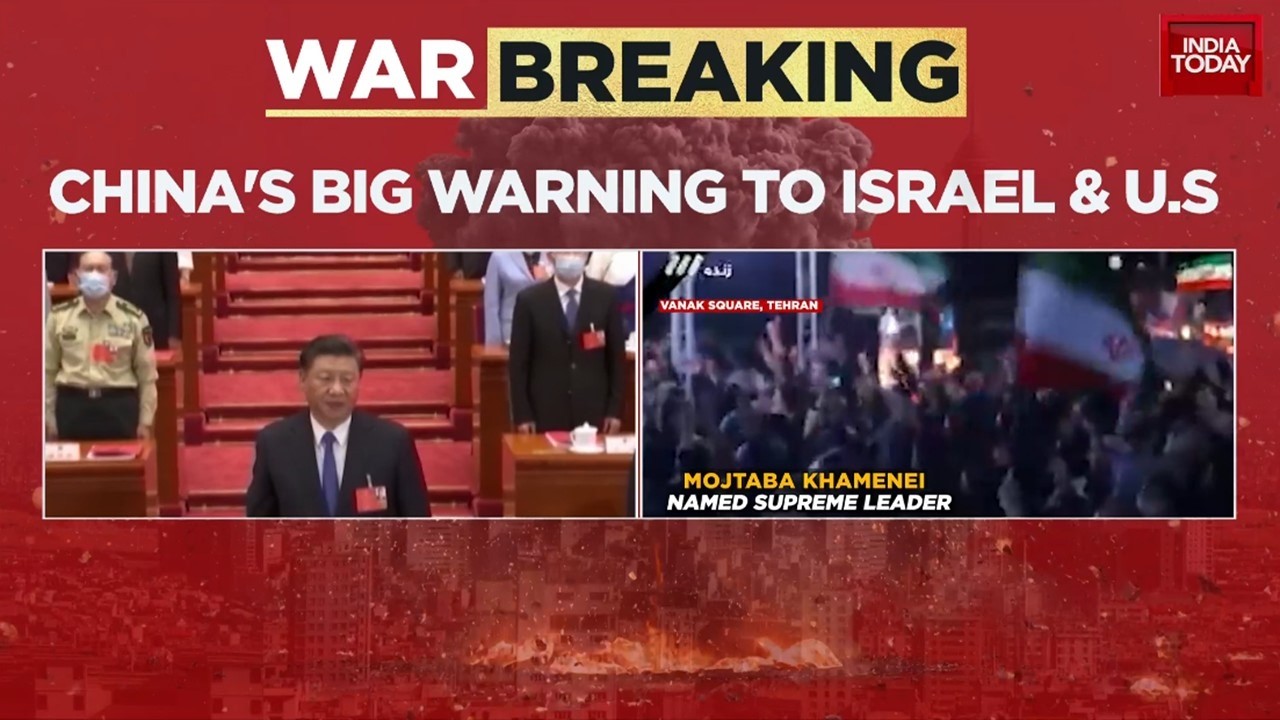 China Opposes Targeting Iran's New Leader; Israel Bombs Tehran; Hostilities Rise | India Today