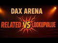 DAX ARENA - RELATED vs LOOKUPVALUE