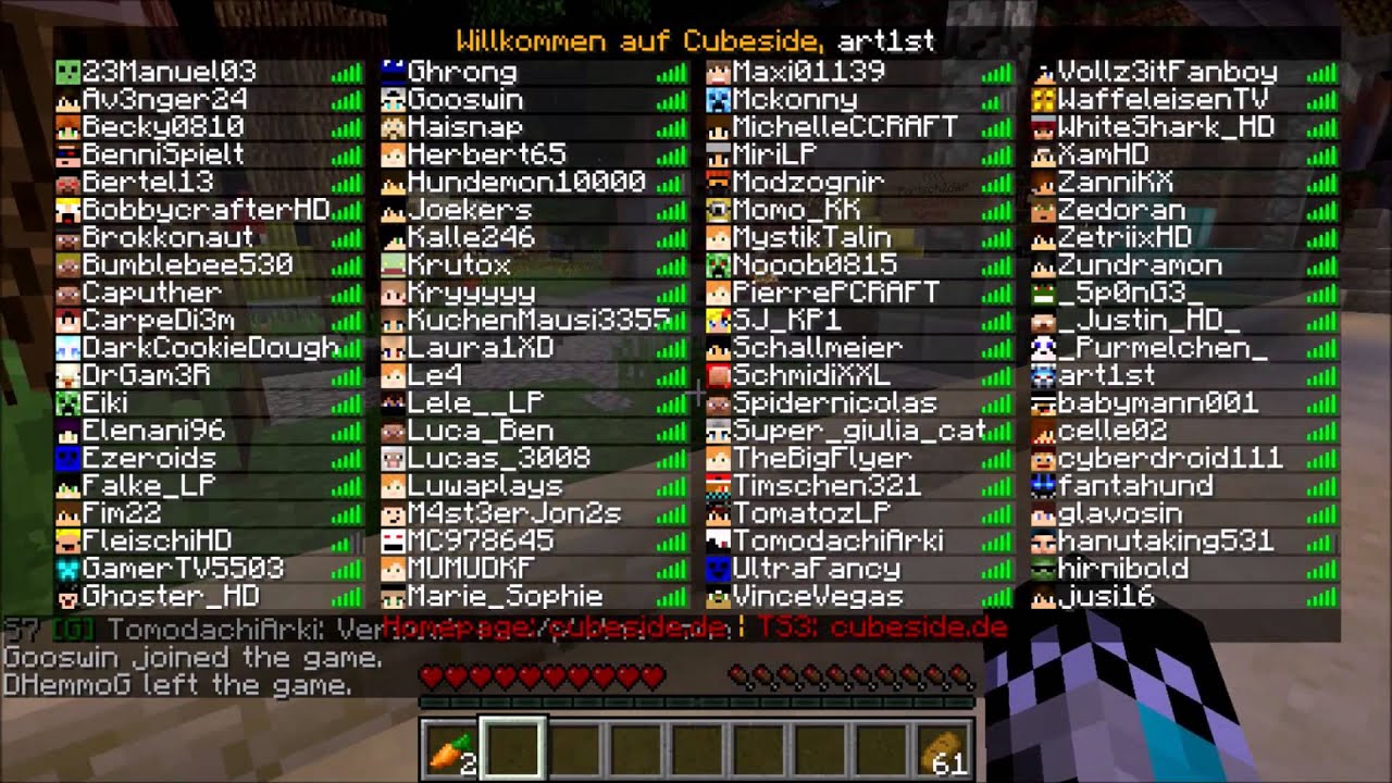 Server Vorstellung Bester Server Minecraft - YouTube