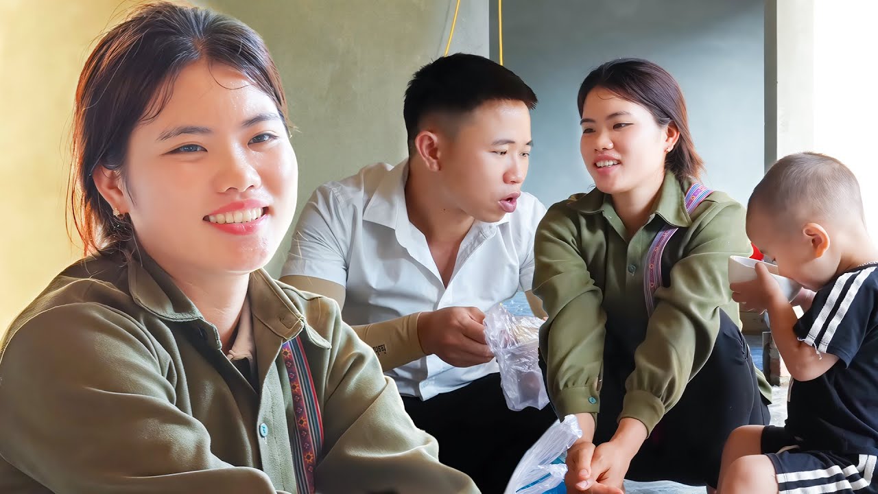 Visiting CEO Hung with My Son – Giving Him Strength for His Upcoming Big Project