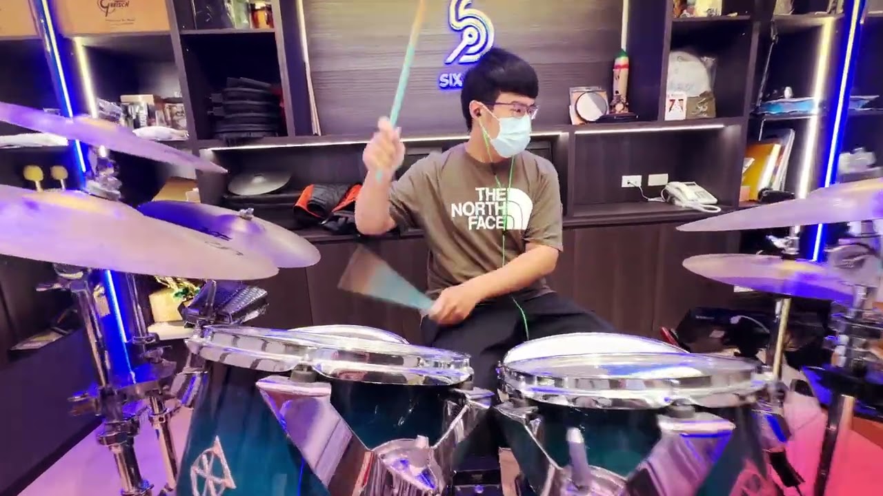 浪子回頭 drum cover by 張桀睿